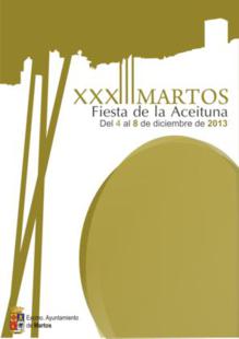 Cartel presentado a concurso para ser la imagen de Fiesta de la Aceituna