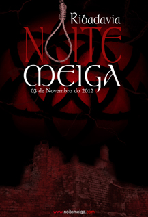 Cartel Noite Meiga Ribadavia 2012
